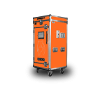 Sattelschrank "Junior Rider" - Mango-Orange