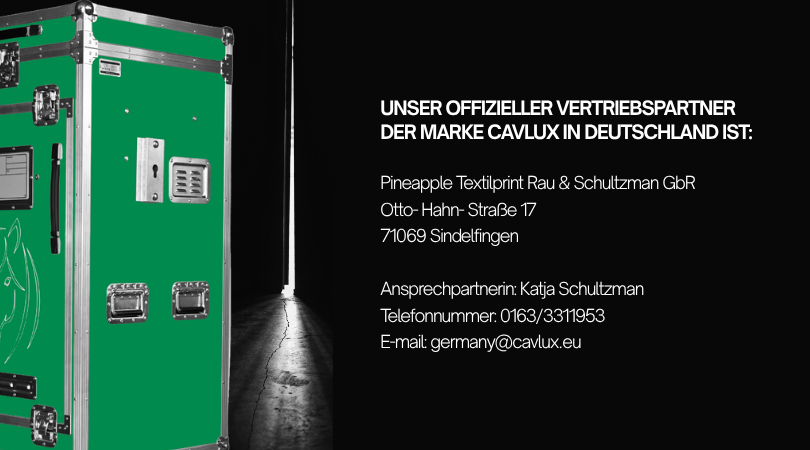 Offizieller Vertriebspartner der Marke Cavlux  in Deutschland - Pineapple Textilprint Rau & Schultzman GbR